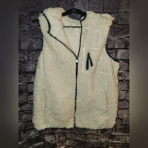 Vintage Weatherproof Fleece Vest sz XL